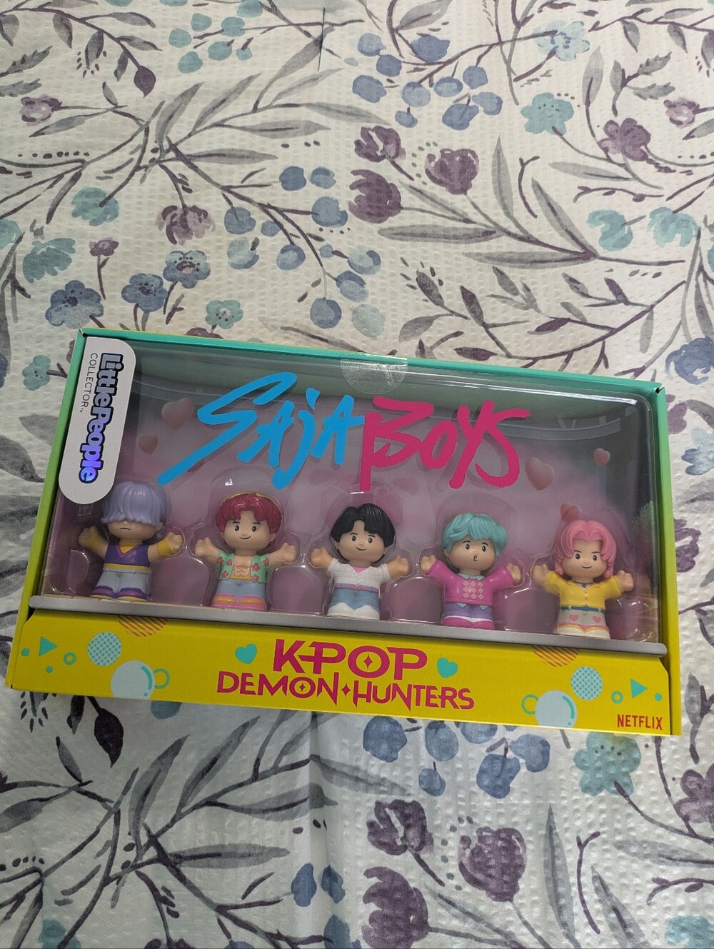 NEW Fisher-Price Little People KPop Demon Hunters Saja Boys Collectors Box Set